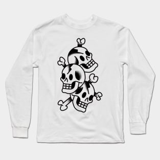 Pile of skulls Long Sleeve T-Shirt